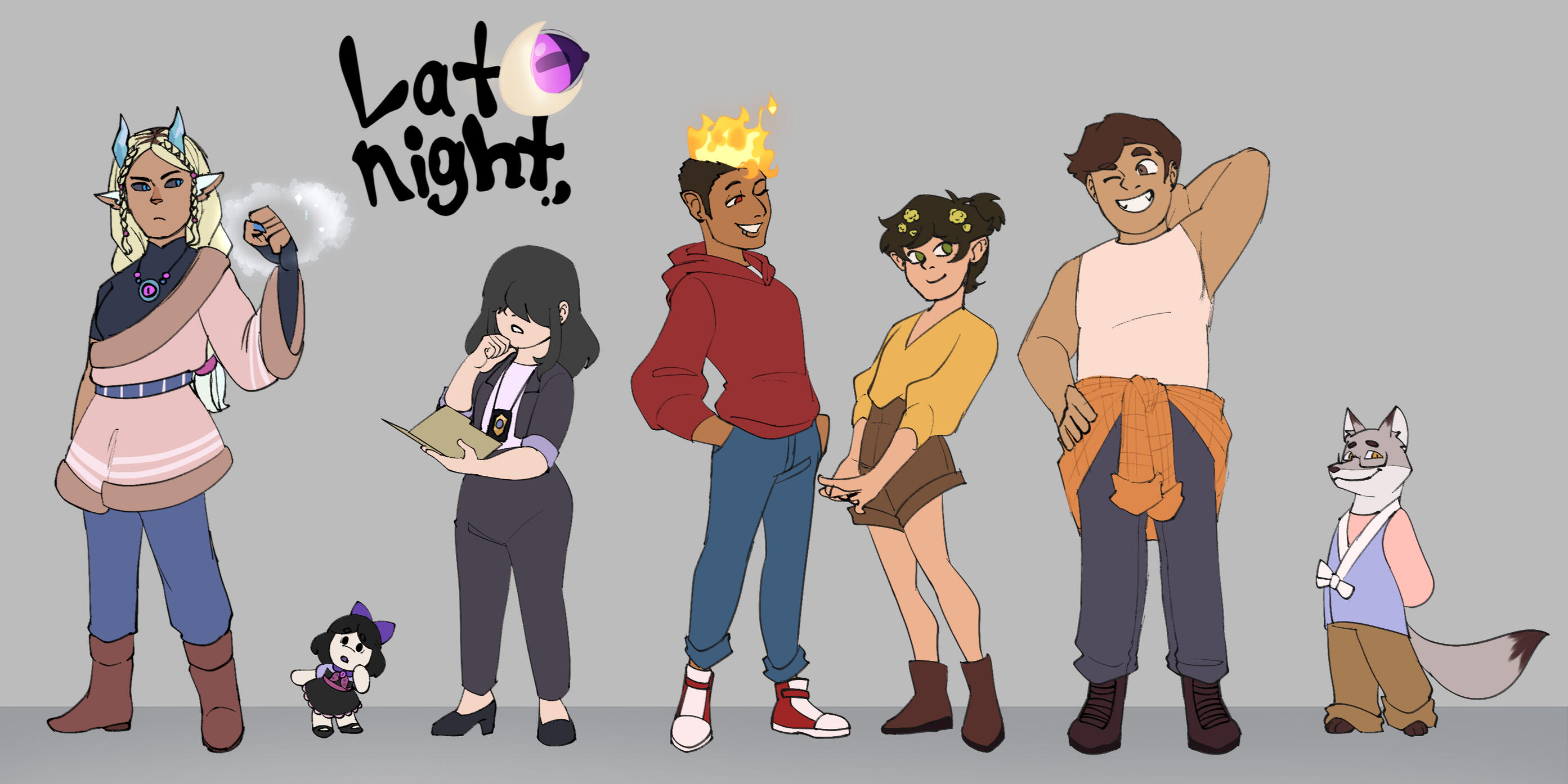 Late Night Character Lineup